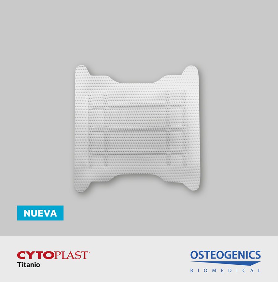 CYTOPLAST® Membrana no reabsorbible PTFE Titanium-reinforced.